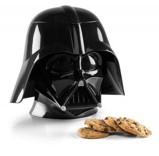 Star Wars Darth Vader Helmet Talking Cookie Jar Breathing Sounds Official Disney