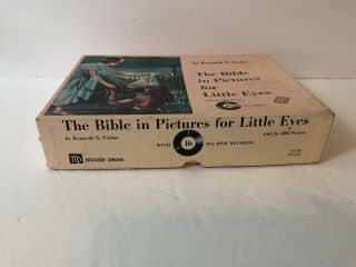 The Bible in Pictures for Little Eyes told by Bill Pearce on 16 Records VINTAGE 5