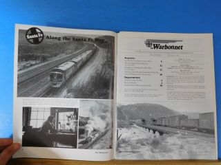 Warbonnet 2003 3rd quarter Santa Fe Railway Historical & Modeling Society 2
