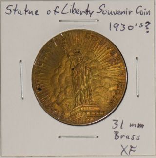 Statue Of Liberty Souvenir Coin; 1930 