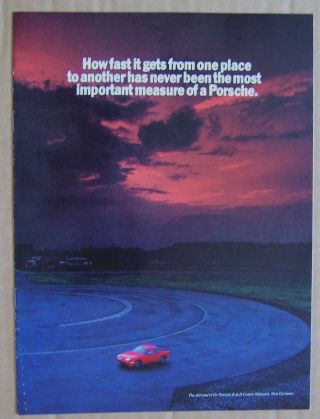 Sales Brochure 1987 Porsche 944
