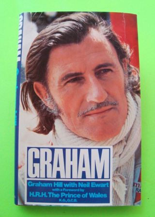 Graham Hill F - 1 Motor Racing Champion " Graham " 1977 H - C,  Dj 174 - Pgs Xlnt,
