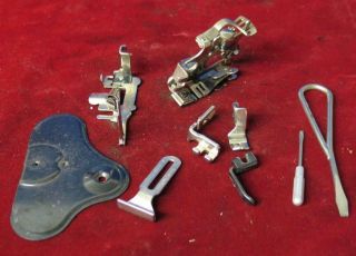 Vintage Singer Featherweight Sewing Machine Attachments & Tools