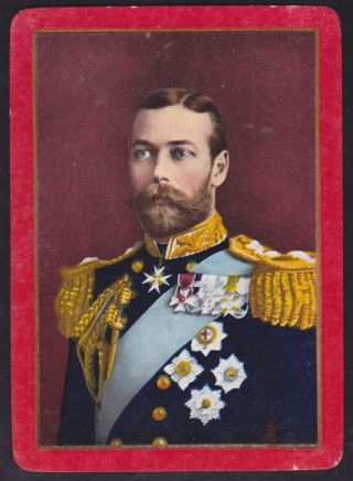 1 Single Vintage Playing/swap Card Us Wide Royal Duke Of York - King George V