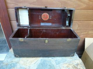 Wilcox & Gibbs Automatic Noiseless Sewing Machine Box / Crate