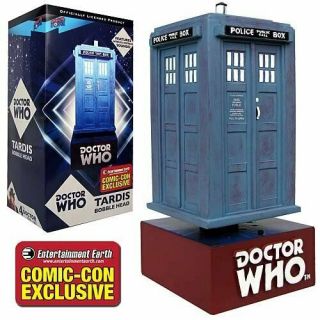 Price Drop 2011 Comic Con Exclusive Doctor Who Tardis Bobblehead No.  2449 Of 3000