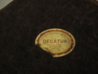 Decatur Industries Vintage Leather Pipe Holder with Wooden Ashtray Holder 6