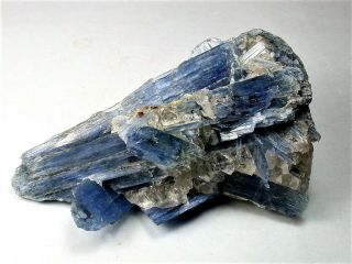 Minerals : Kyanite Crystals On All Sides With Some Quartz Matrix From Brazil