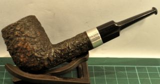 Good Looks Sterling Silver " K&p Petersons Donegal Rocky X10 " Billiard Shaped Pipe