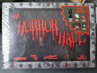 Rare The Horror Haul Box By Culturefly.  Pennywise,  Exorcist,  It,  Friday 13th,