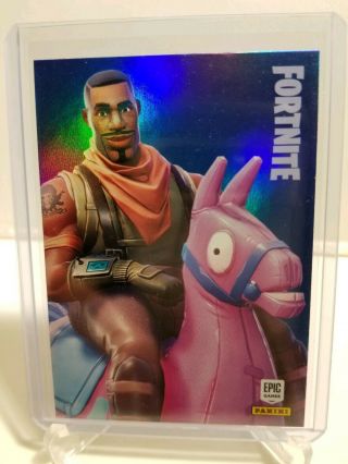 2019 Panini Fortnite Series 1 Giddy Up Epic Holo Foil Card 215