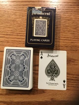 Vintage 1940’s/1950’s Aristocrat Playing Cards 727 - Tax Stamp -