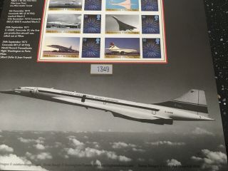 CONCORDE SHEET.  40TH ANNIVERSARY OF THE FIRST FLIGHTS.  FACTUAL SHEET 4