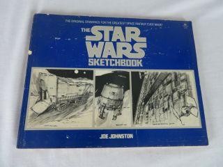 The Star Wars Sketchbook 1977 Joe Johnston First Edition Printing