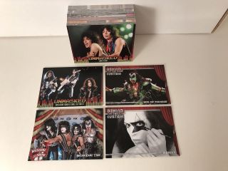 Kiss 360 Degrees (press Pass/2009) Complete Trading Card Set Gene Simmons