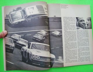 1970 CAR & DRIVER RACING ANNUAL 1969 Results STEVE McQUEEN Mario Andretti 116 - pg 4