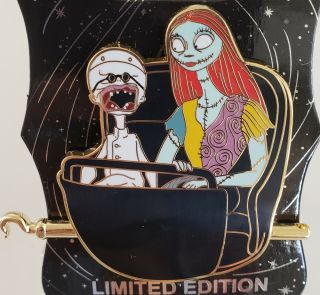 Disney Wdi Nightmare Before Christmas Sally & Dr.  Finkelstein Buggy Le 250 Pin