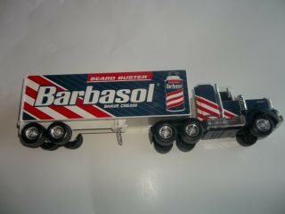Barbasol Shave Cream 18 Wheeler Truck - 1993 Plastic