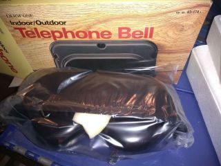 Vintage Radio Shack 43 - 174a Indoor/outdoor Telephone Ringer Extension Bell Nos