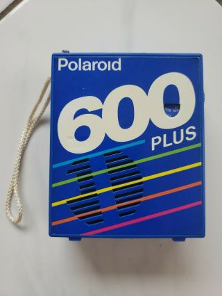Polaroid 600 Plus Film Pack Vintage Transistor Radio Am/fm Novelty