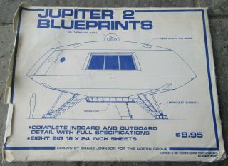 Jupiter 2 Blueprints - Lost In Space Ship - Twentieth Century Fox Film Corp.