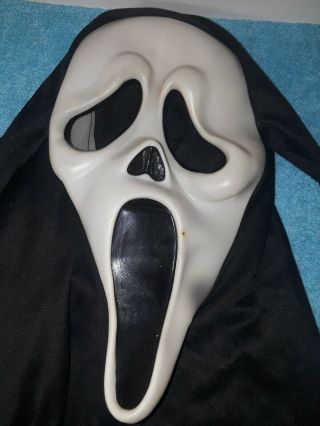 Scream Ghostface Mask Vintage Easter Unlimited Fun World Rare 2