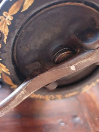 Vintage/antique 1895 Singer hand crank sewing machine cased 12497763 no prefix 6