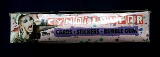 Vintage 1985 Topps Cyndi Lauper Trading Cards Box 36 Wax Packs 4