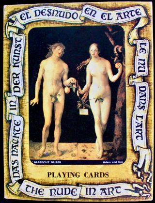 The Nude In Art Playing Cards - Full Set (vintage)