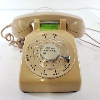 Vintage Rotary Dial Phone Desk Western Electric Bell System