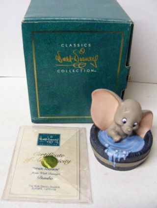 Rare Walt Disney Collector Society 1995 Dumbo Simply Adorable Membership Set Pin