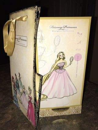 Disney Store Designer Princess Doll Rapunzel 1st Limited Edition Le 6000