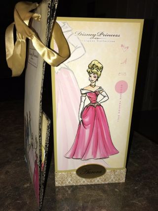 Disney Store Designer Princess Doll Aurora 1st Limited Edition Le 4000