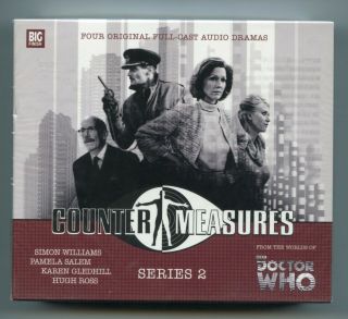 Big Finish Counter - Measures Vol.  2 - 5 - Cd Set - Pre - Unit 7th Doctor Who Spin - Off