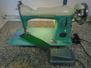 Vintage Brother Sewing Machine Heavy Duty All Metal From The 1950 