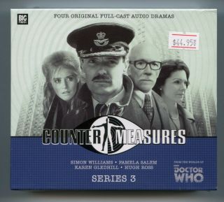 Big Finish Counter - Measures Vol.  3 - 5 - Cd Set - Pre - Unit 7th Doctor Who Spin - Off