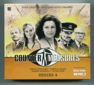 Big Finish Counter - Measures Vol.  4 - 5 - Cd Set - Pre - Unit 7th Doctor Who Spin - Off