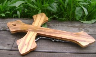 Large Like wood wooded Jesus Christ wall Cross Crucifix Religion Catholic Gifts 5