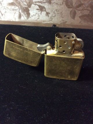 Zippo 1932 - 1987,  Solid Brass,  Commemorative,