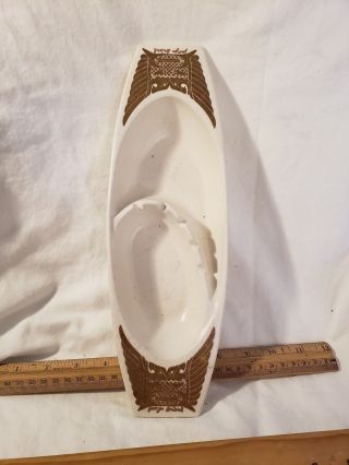 Georges Briard Vintage Hyalyn Pottery Midas Ashtray Mid - Century Modern Tray