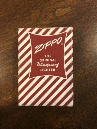 Vintage 1950s Masonic Zippo Lighter Pat Pending