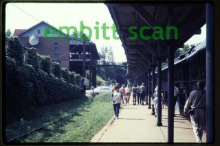 Slide,  N&w Norfolk & Western Lynchburg Va Virginia Station Depot,  1974