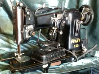 Pfaff 130 Vintage Sewing Machine Made In Germany
