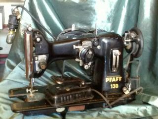 PFAFF 130 Vintage Sewing Machine Made in Germany 2