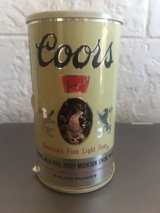 Vintage Coors Beer Can Am Transistor Radio - Collectible
