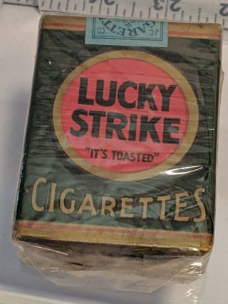 Lucky Strike WIND - UP No.  71 TRICK CIGARETTE PACKAGE.  RARE 7