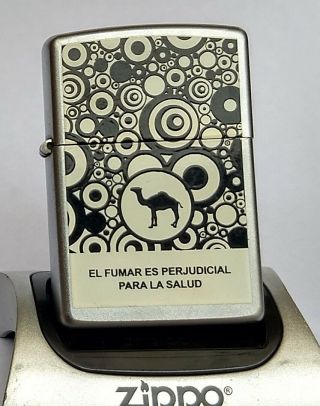 Zippo Camel Circles - Limited Edition - Only One On Ebay - Very Rare