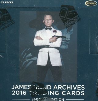 James Bond 007 Archives 2016 Spectre Edition Trading Card Box