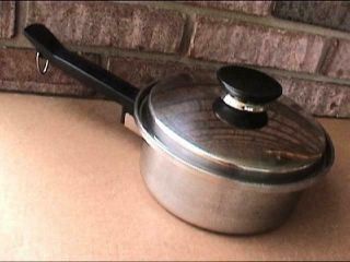 ☆ Seal - O - Matic West Bend Usa Healthful Cookware 2 Qt Covered Saucepan ☆
