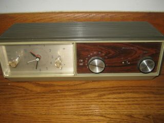 Westinghouse Clock Radio Am Fm Transistor Edison Jersey